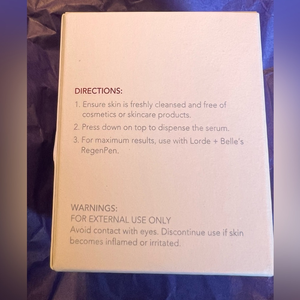HA3 Hydrating Serum - White and Silver - Picture 7 of 7